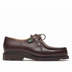 Buty Derby Paraboot Michael Damskie Ciemny Brązowe | MDUOT8941