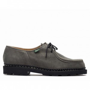 Buty Derby Paraboot Michael Męskie Szare | IJYBS3450