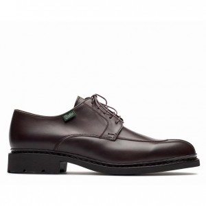 Buty Derby Paraboot Tournier Męskie Ciemny Brązowe | VYOWB0971