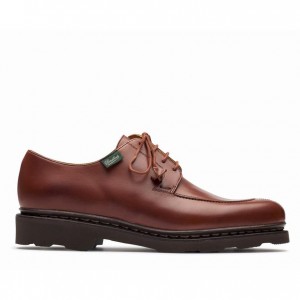 Buty Derby Paraboot Veley Damskie Brązowe | MQTDU0249