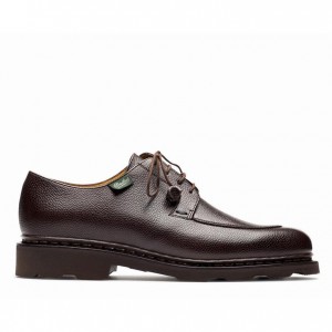 Buty Derby Paraboot Veley Damskie Ciemny Brązowe | EFRUT7638