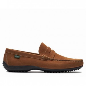 Loafersy Paraboot Cabrio Męskie Brązowe | DTRCH2803