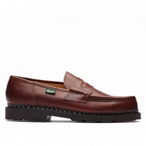 Loafersy Paraboot Reims Męskie Brązowe | QDZUL9713