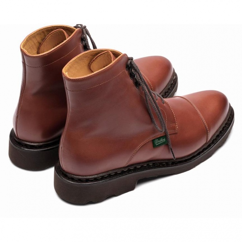 Botki Paraboot Clamart Damskie Brązowe | GVEXR5362