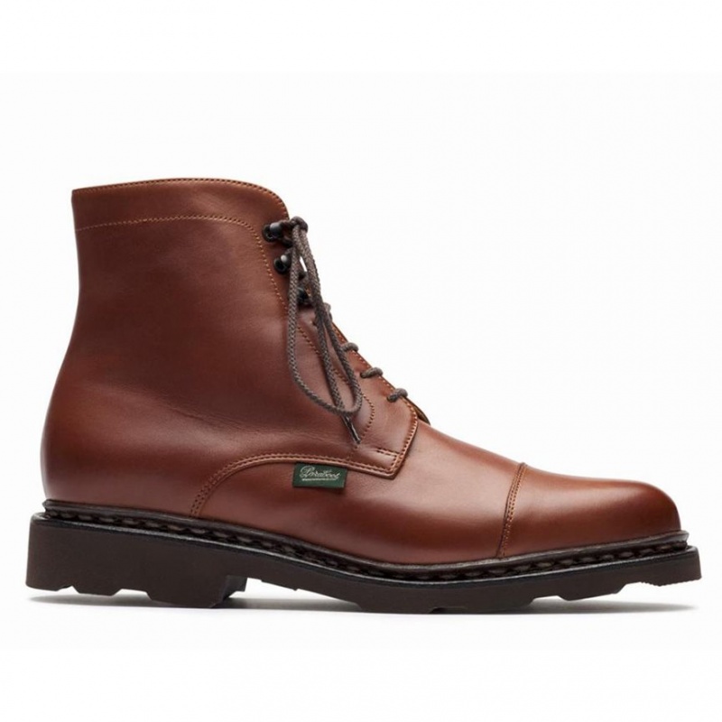 Botki Paraboot Clamart Damskie Brązowe | GVEXR5362