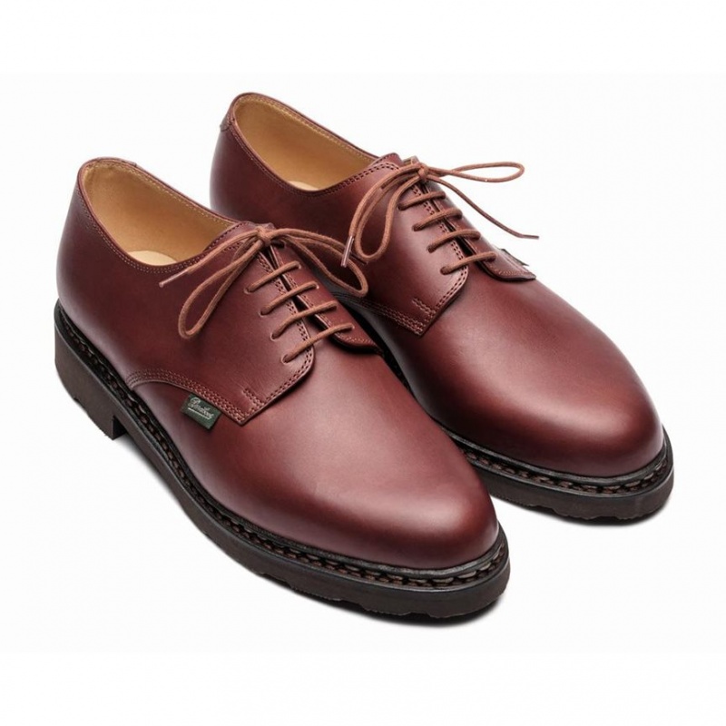 Buty Derby Paraboot Arles Męskie Brązowe | GRUOB7950