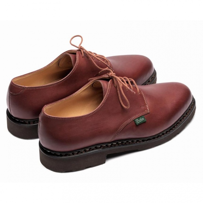 Buty Derby Paraboot Arles Męskie Brązowe | GRUOB7950