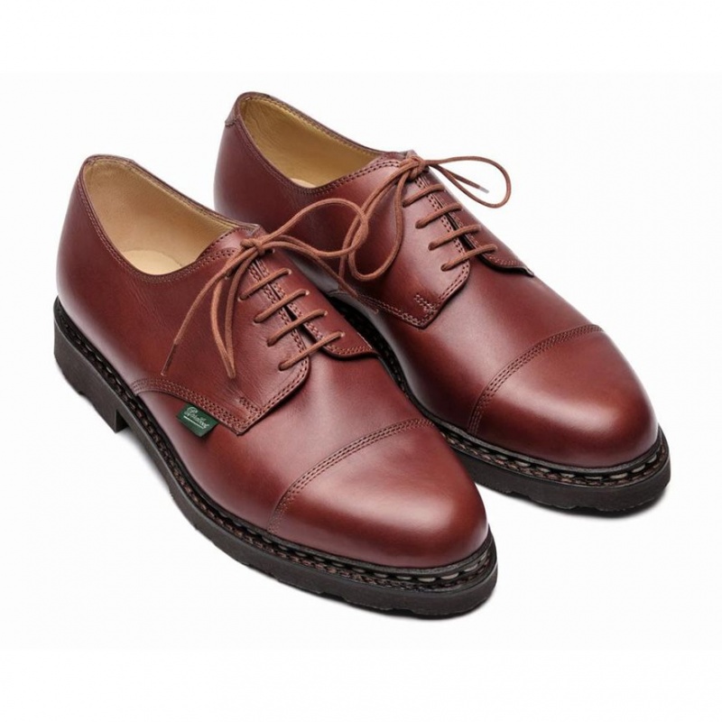 Buty Derby Paraboot Azay Męskie Brązowe | WQLYC8256