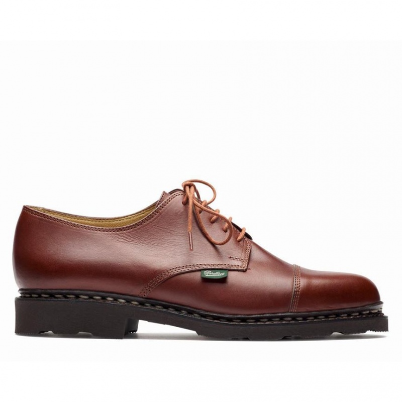 Buty Derby Paraboot Azay Męskie Brązowe | WQLYC8256