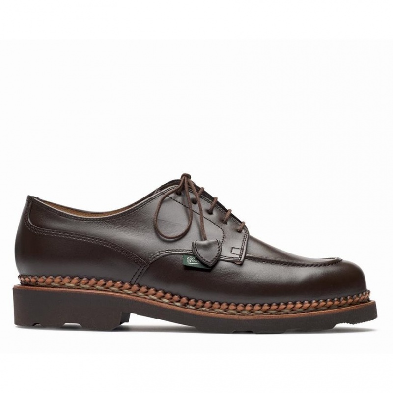 Buty Derby Paraboot Chamade Damskie Ciemny Brązowe | SXUAP8462