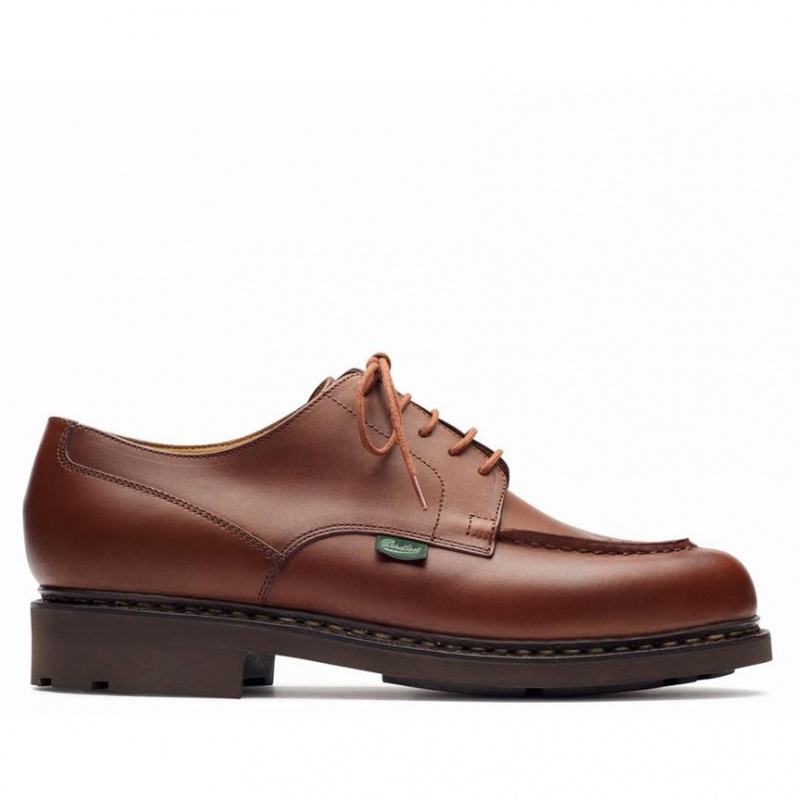 Buty Derby Paraboot Chambord Męskie Brązowe | MVZOS7028