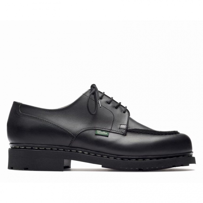 Buty Derby Paraboot Chambord Męskie Czarne | VOKQP7194