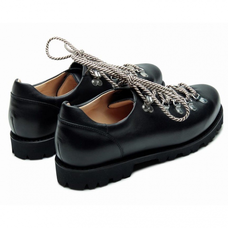 Buty Derby Paraboot Clusaz Męskie Czarne | OTSYB6941