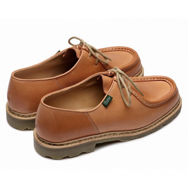 Buty Derby Paraboot Michael Męskie Brązowe | VCRJB5247