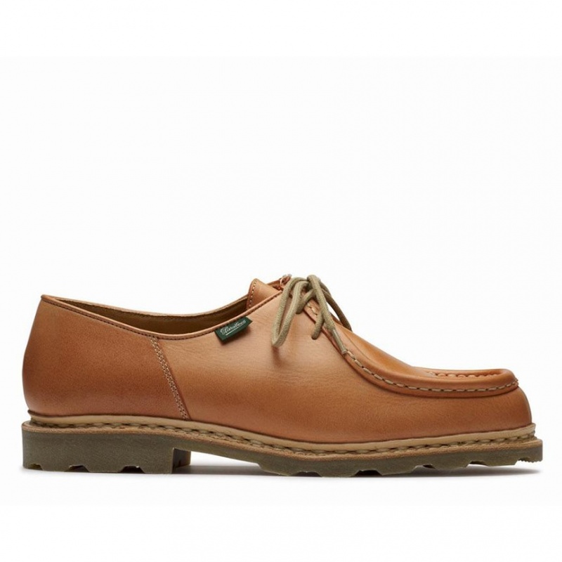 Buty Derby Paraboot Michael Męskie Brązowe | VCRJB5247