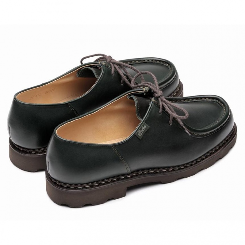 Buty Derby Paraboot Michael Męskie Czarne | VEDNH5983