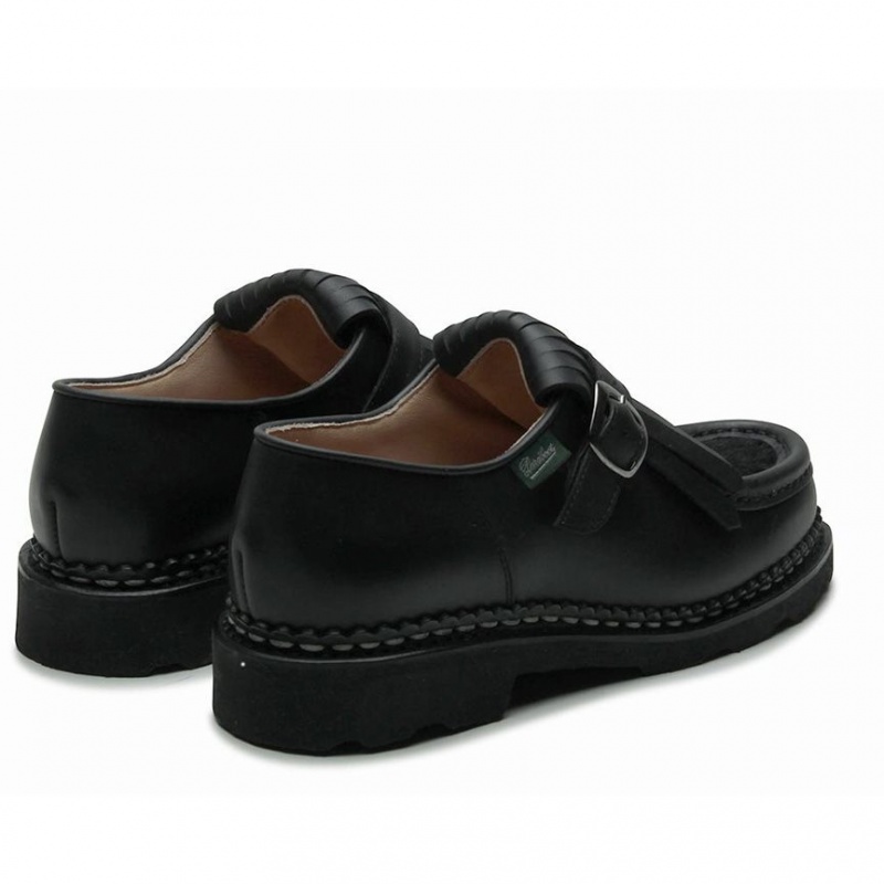 Buty Derby Paraboot Nyons Damskie Czarne | NSDGQ3746