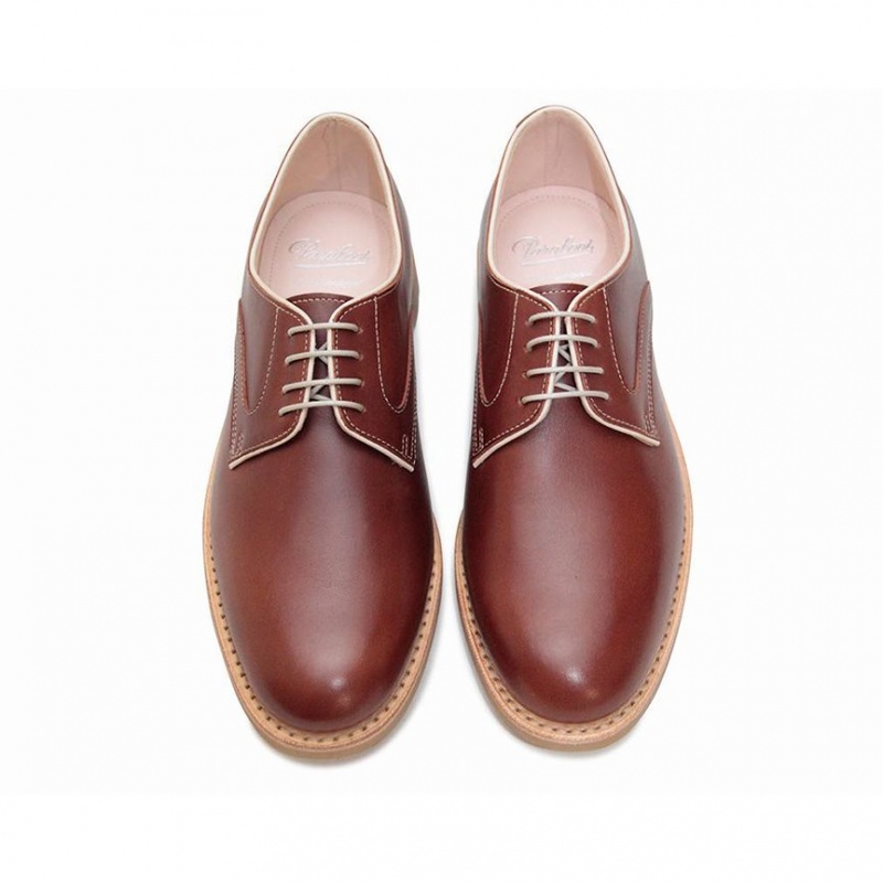 Buty Derby Paraboot Saphir Gy Damskie Brązowe | BYEMW3946