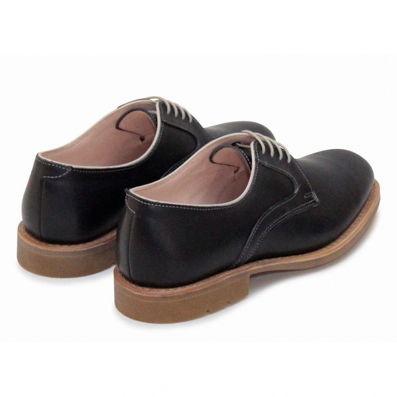 Buty Derby Paraboot Saphir Gy Damskie Czarne | YRDZH8910