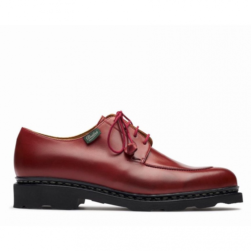 Buty Derby Paraboot Veley Damskie Czerwone | EQXTI7214