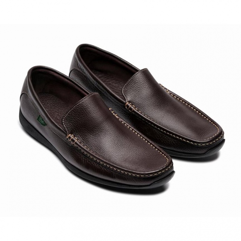 Loafersy Paraboot Anvers Męskie Ciemny Brązowe | UDMVC7263