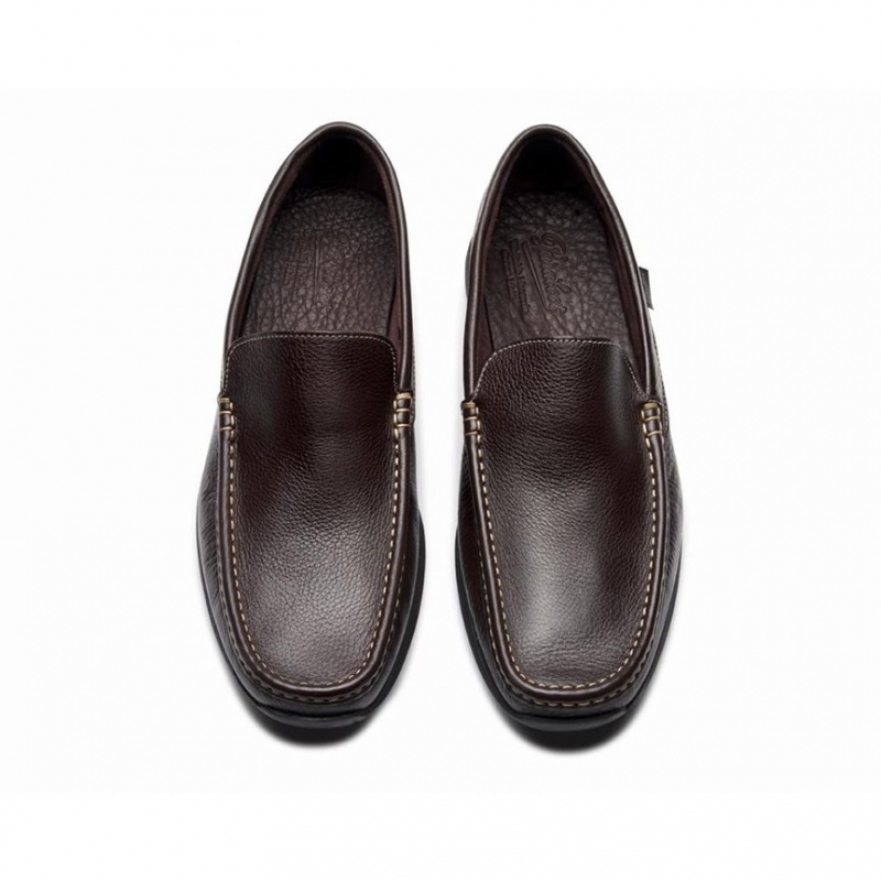 Loafersy Paraboot Anvers Męskie Ciemny Brązowe | UDMVC7263