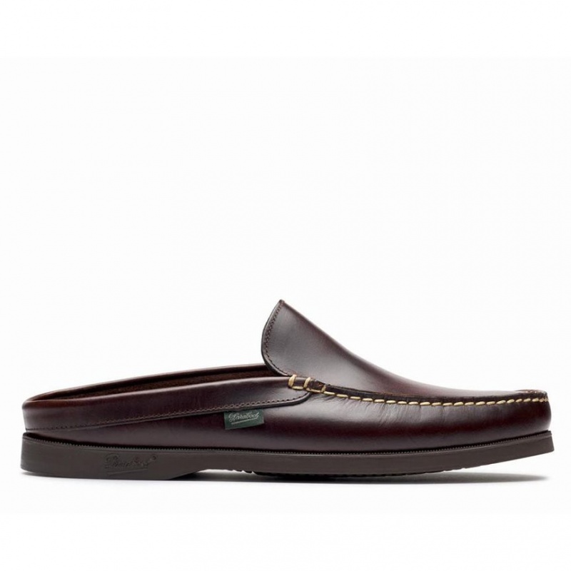 Loafersy Paraboot Bahamas Męskie Ciemny Brązowe | JODNK7802