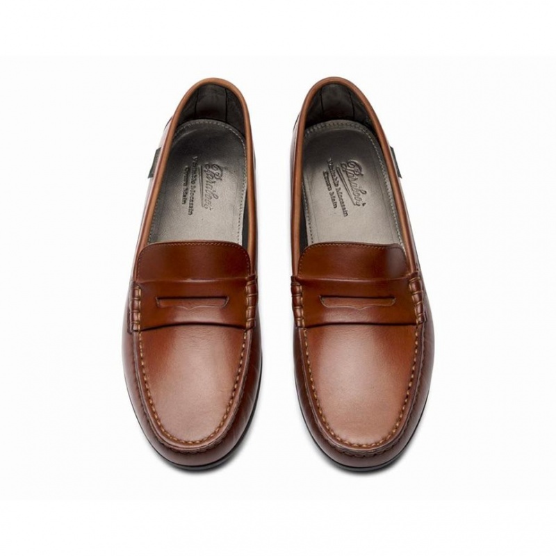 Loafersy Paraboot Corvette Damskie Brązowe | RWHDE2618