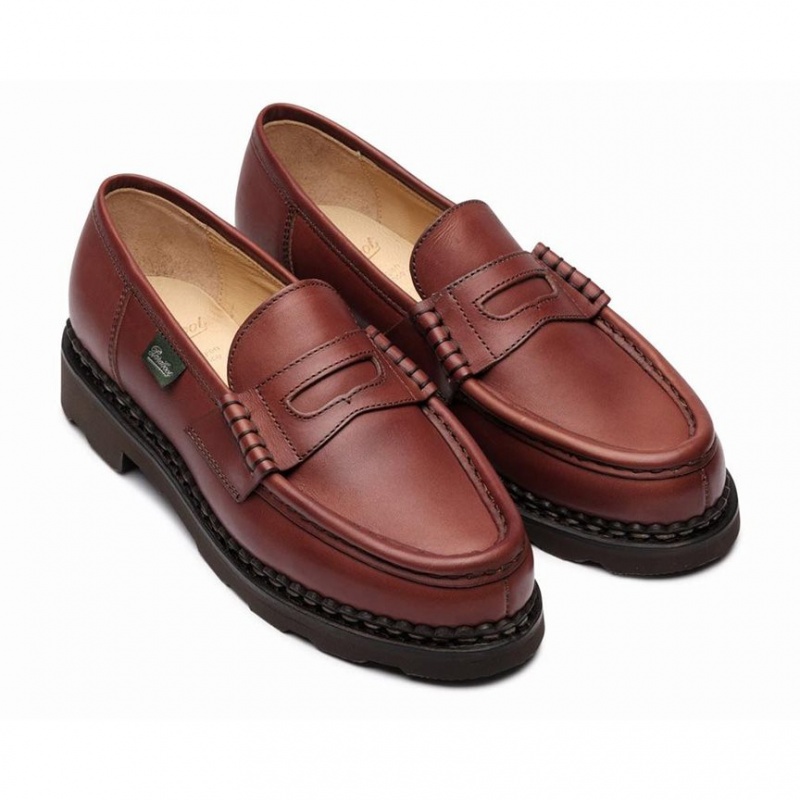 Loafersy Paraboot Orsay Damskie Brązowe | OYZVJ7628