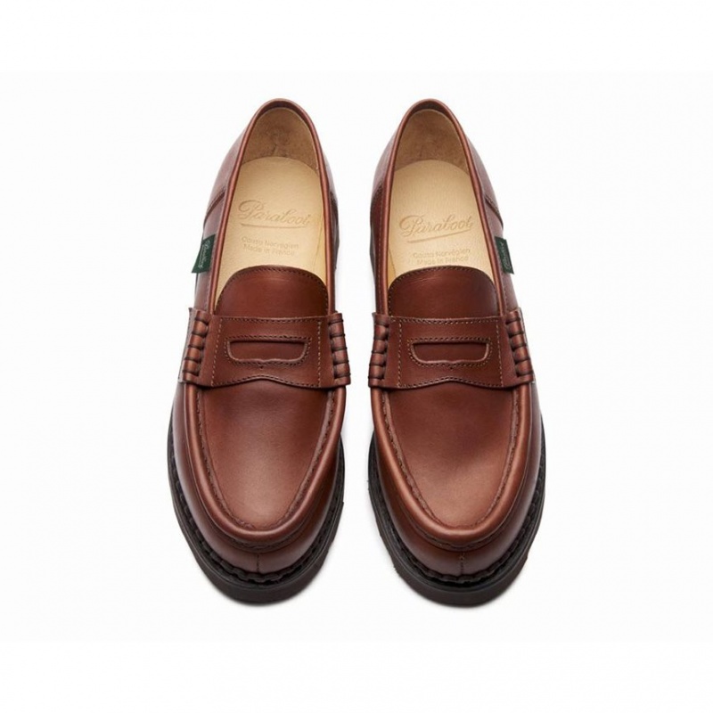 Loafersy Paraboot Orsay Damskie Brązowe | OYZVJ7628