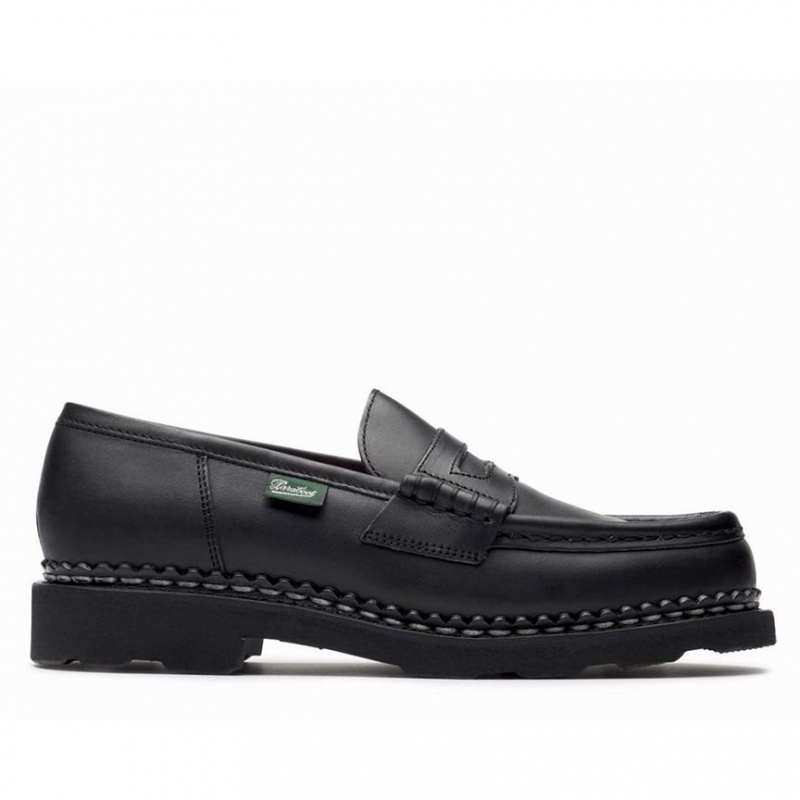 Loafersy Paraboot Orsay Damskie Czarne | NQGEC0685