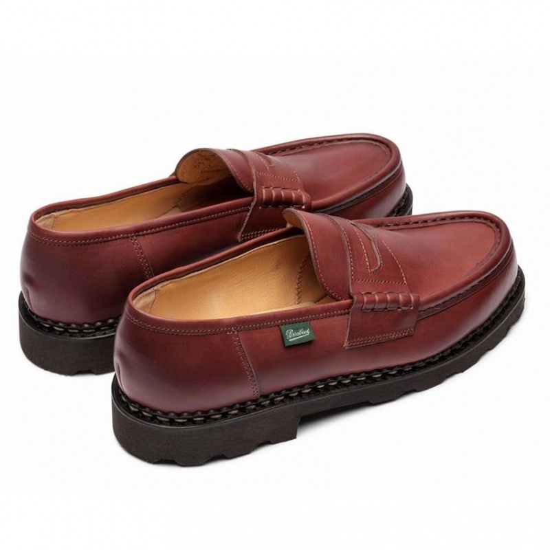 Loafersy Paraboot Reims Męskie Brązowe | QDZUL9713