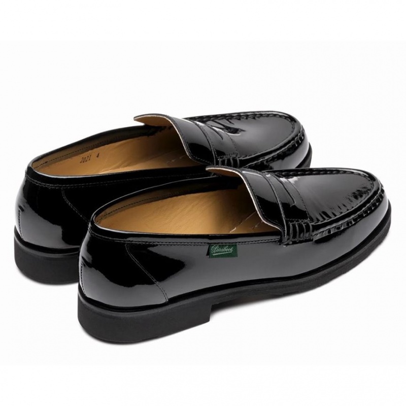 Loafersy Paraboot Vignony Damskie Czarne | AMIGH6198