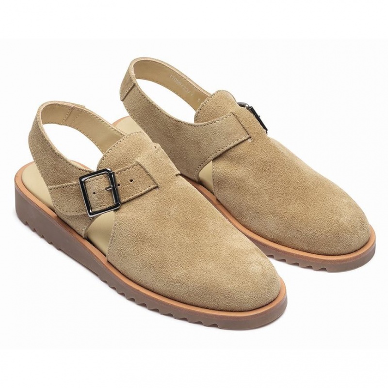 Sandały Paraboot Adriatic F Damskie Khaki | IAUVZ7396